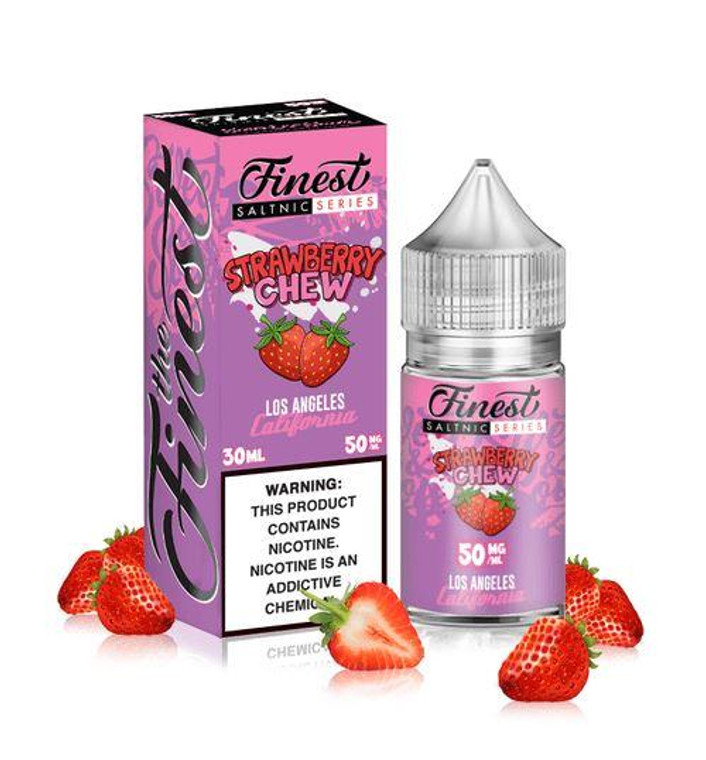 Strawberry Chew by Finest SaltNic E-Liquid with Packaging