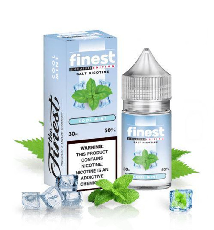 Cool Mint by Finest SaltNic E-Liquid with Packaging
