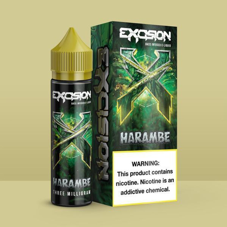 Harambe by Excision E-Liquid with packaging