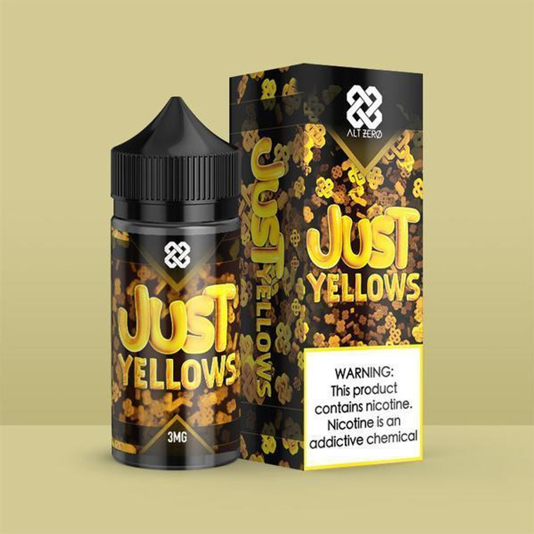 Just Yellows by ALT ZERO E-Liquid with Packging
