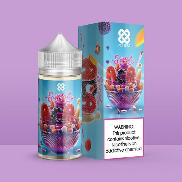 Simply Acai by ALT ZERO E-Liquid with packaging