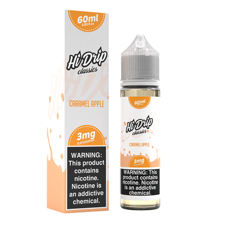 Caramel Apple by Hi-Drip Classics E-Liquid with Packaging