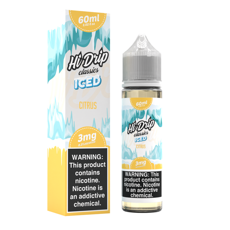 Citrus Iced by Hi-Drip Classics E-Liquid with Packaging