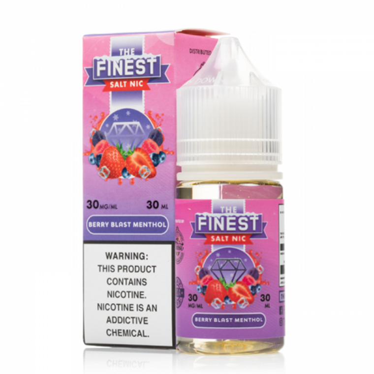 Berry Blast Menthol by Finest SaltNic E-Liquid with Packaging