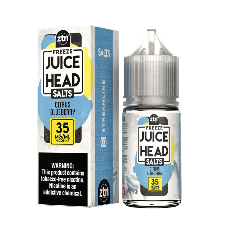 Blueberry Lemon Freeze Juice Head Salts (ZTN) E-Liquid with Packaging