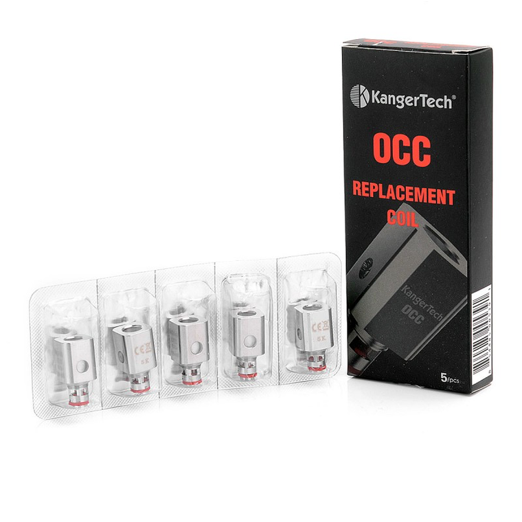 Kanger OCC Coil (5-Pack) with packaging