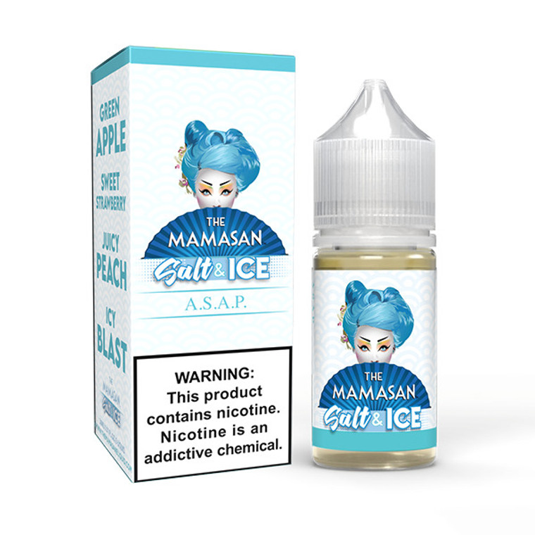 A.S.A.P. Ice (Apple Peach Strawberry Ice) by The Mamasan Salts Series | 30mL with Packaging