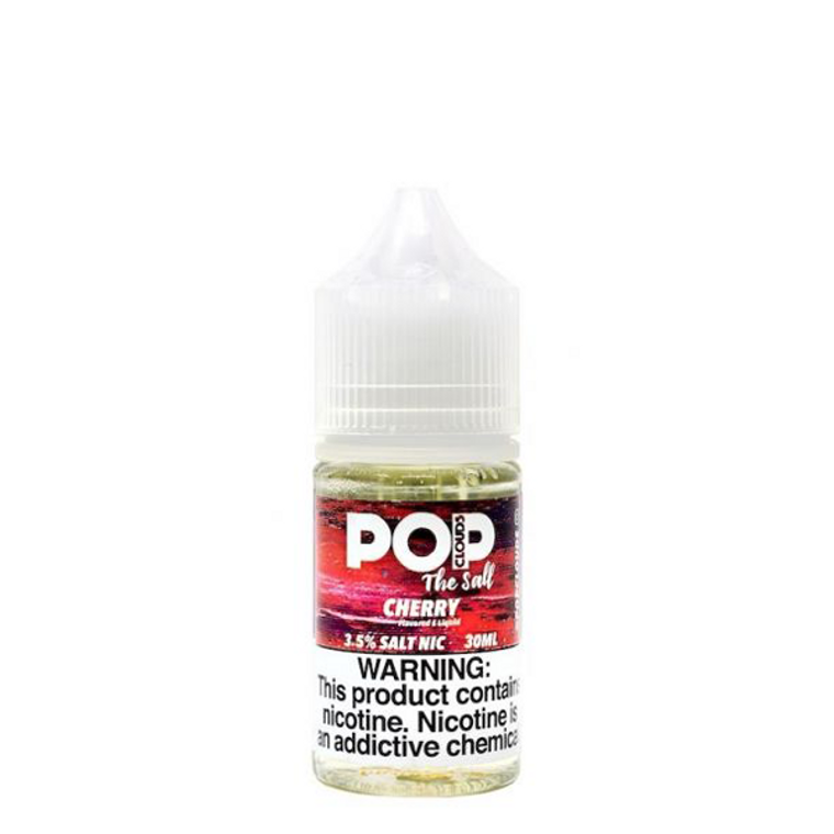 Cherry by Pop Clouds Salt E-Liquid Bottle