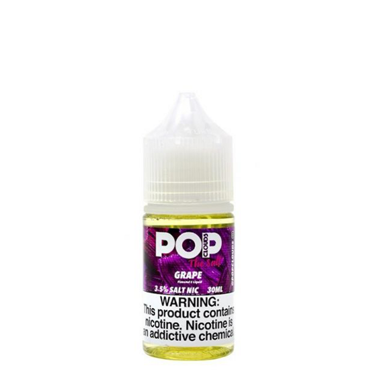Grape by Pop Clouds Salt E-Liquid Bottle