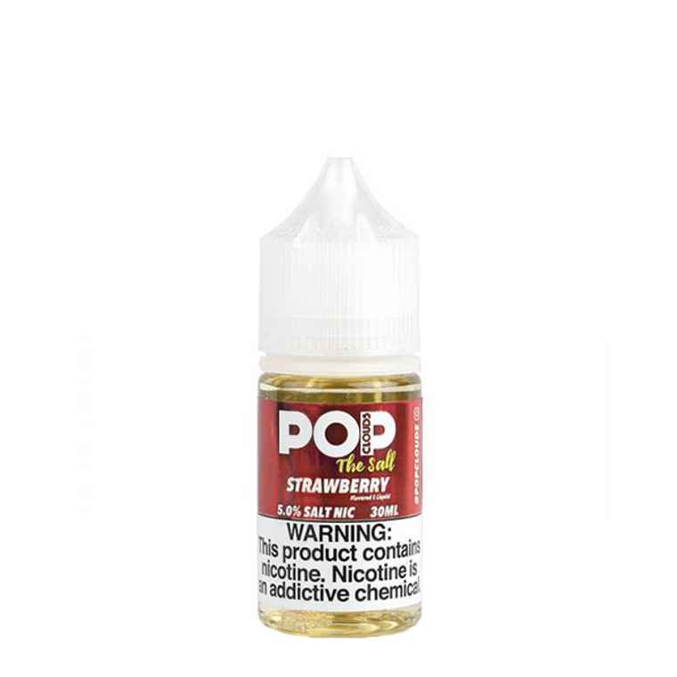 Strawberry by Pop Clouds Salt E-Liquid Bottle