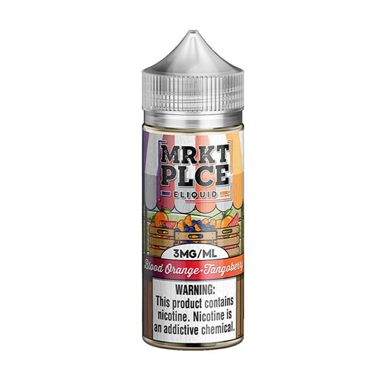 Blood Orange Tangoberry by MRKT PLCE E-Liquid Bottle