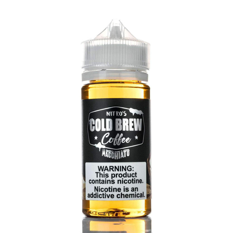 Macchiato by Nitro's Cold Brew Coffee E-Liquid Bottle