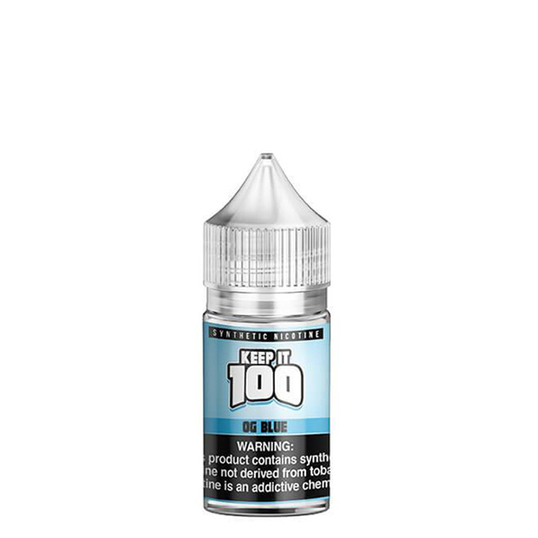 Blue by Keep It 100 Tobacco-Free Nicotine Salt E-Liquid