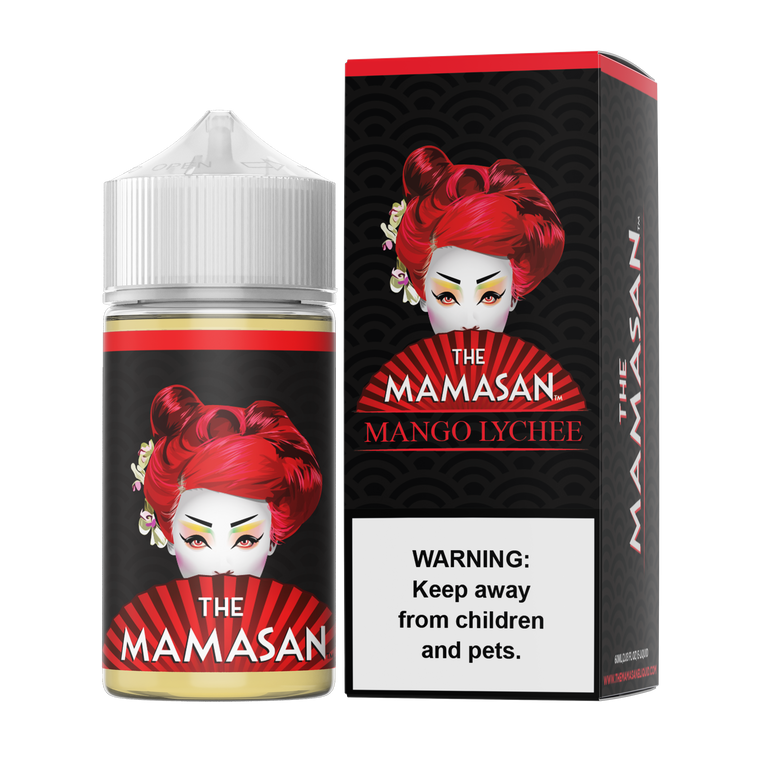 Mango Lychee (Bruce Leechee) by The Mamasan Series | 60mL with Packaging