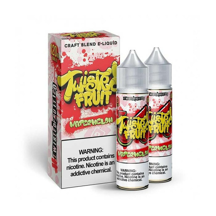 Watermelon Twisted Fruit  x2 60mL with Packaging