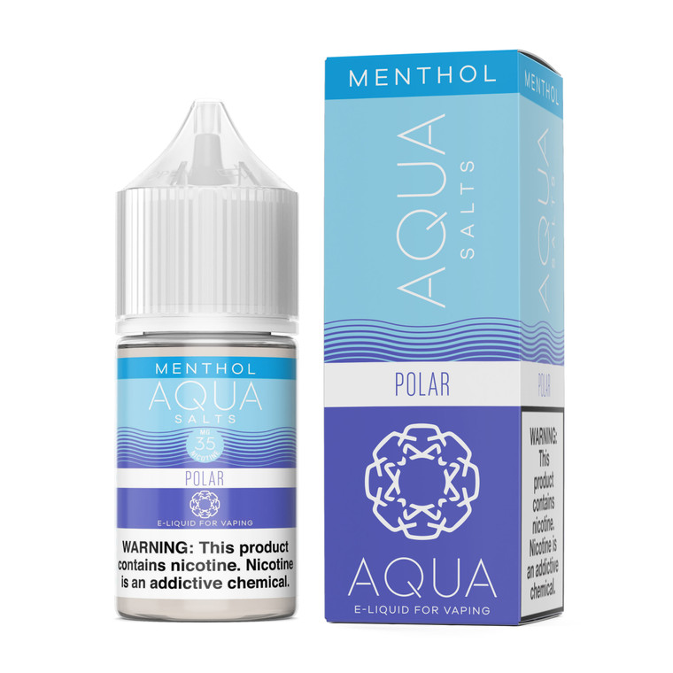 Polar by Aqua Tobacco-Free Nicotine Salts ICE E- Liquid with Packaging