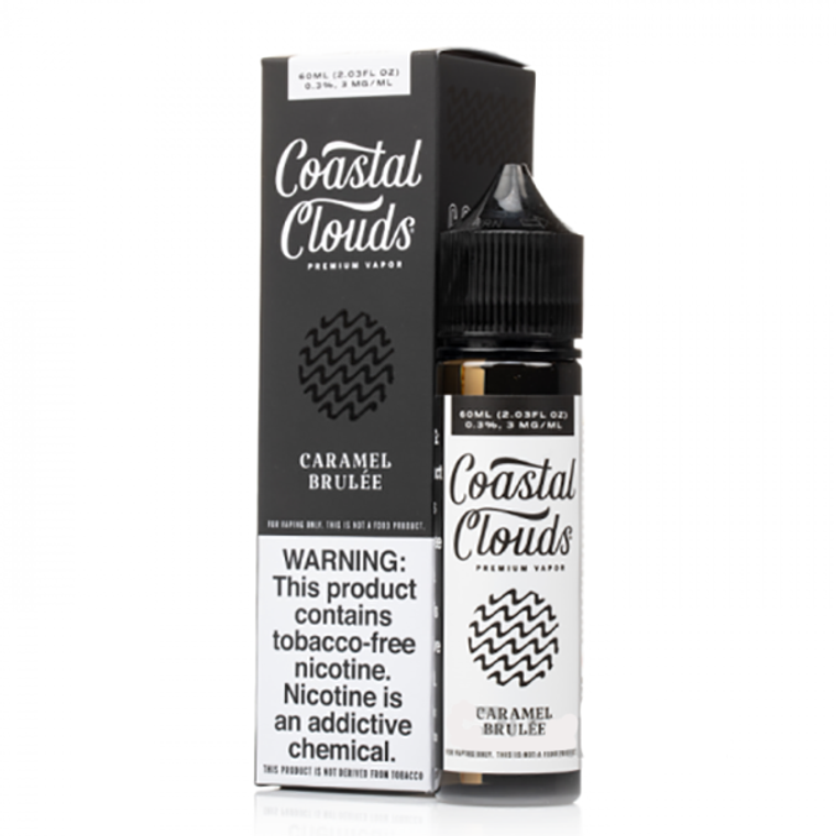 Caramel Brulee by Coastal Clouds TFN E- Liquid
with Packaging