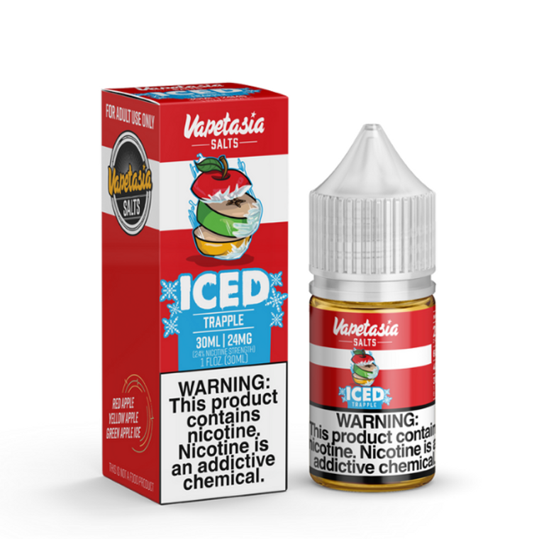 Killer Fruits Trapple Iced by Vapetasia Tobacco-Free Nicotine Salts Series E-Liquid  with Packaging