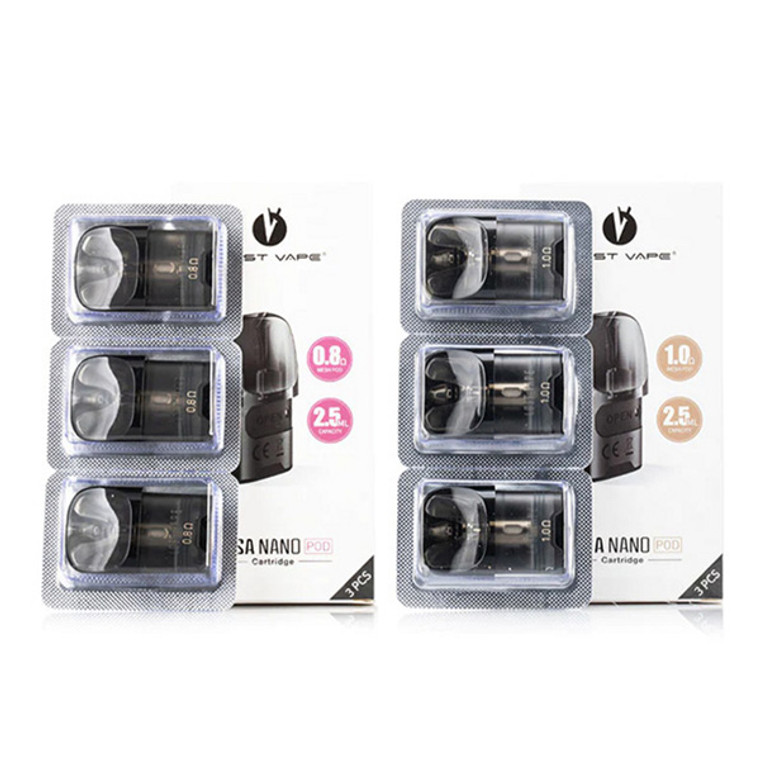 Lost Vape Ursa Nano Replacement Pods 3-Pack group photo