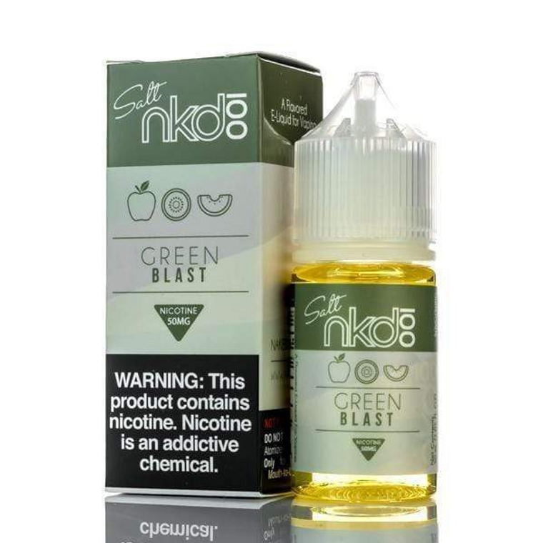 Melon Kiwi (Green Blast) by Naked Tobacco-Free Nicotine Salt Series E-Liquid with Packaging