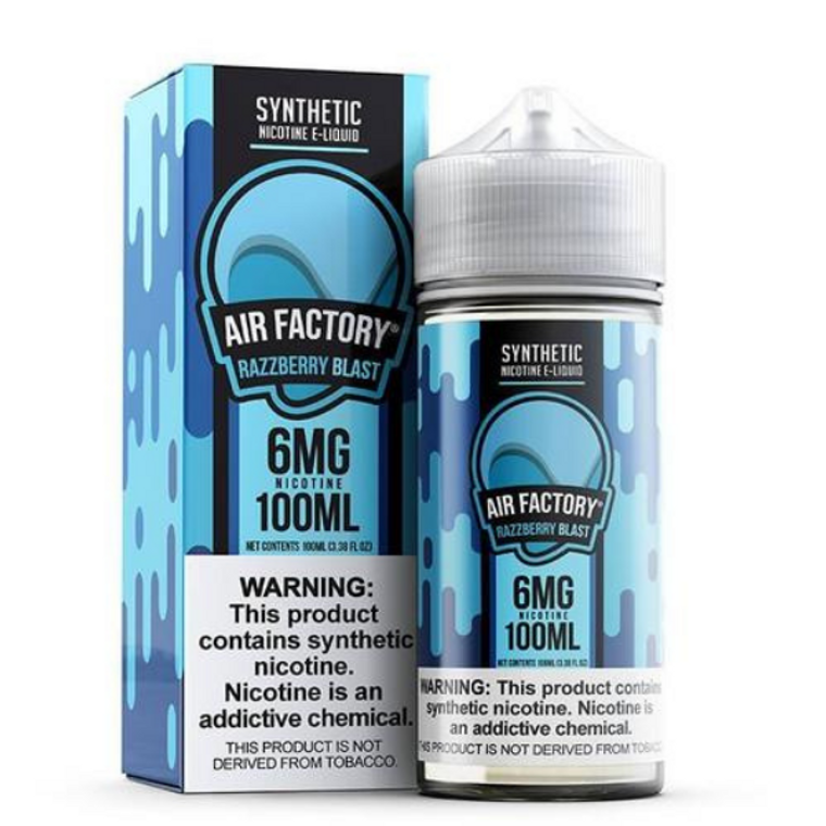 Razzberry Blast by Air Factory Tobacco-Free Nicotine Nicotine Series E-Liquid with Packaging