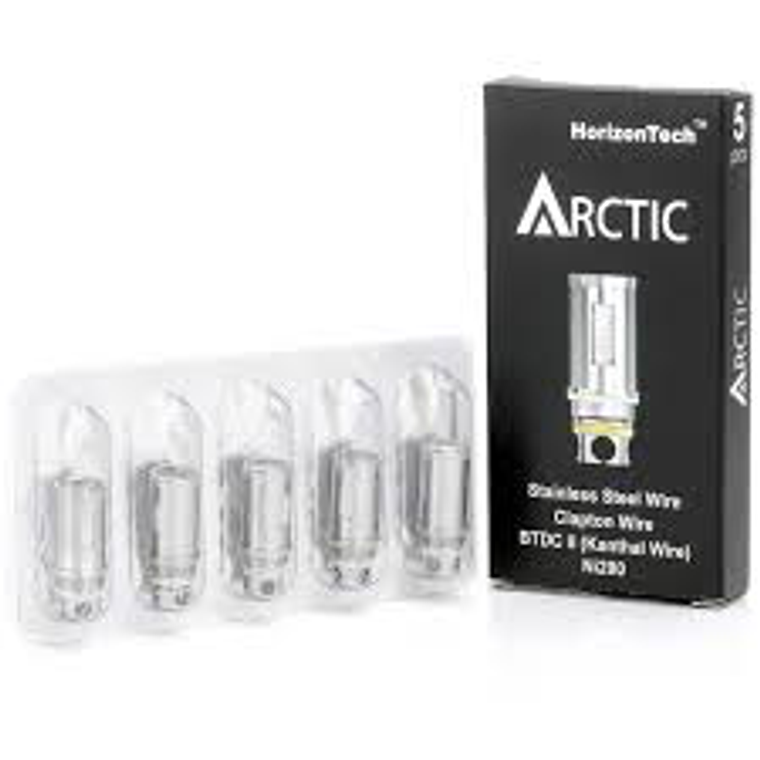 HorizonTech Arctic Coils (5-Pack) with packaging