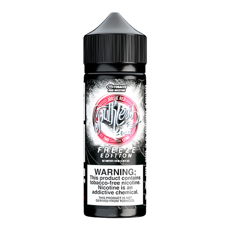 Joosie Red by Ruthless Series Freeze Edition E-Liquid Bottle