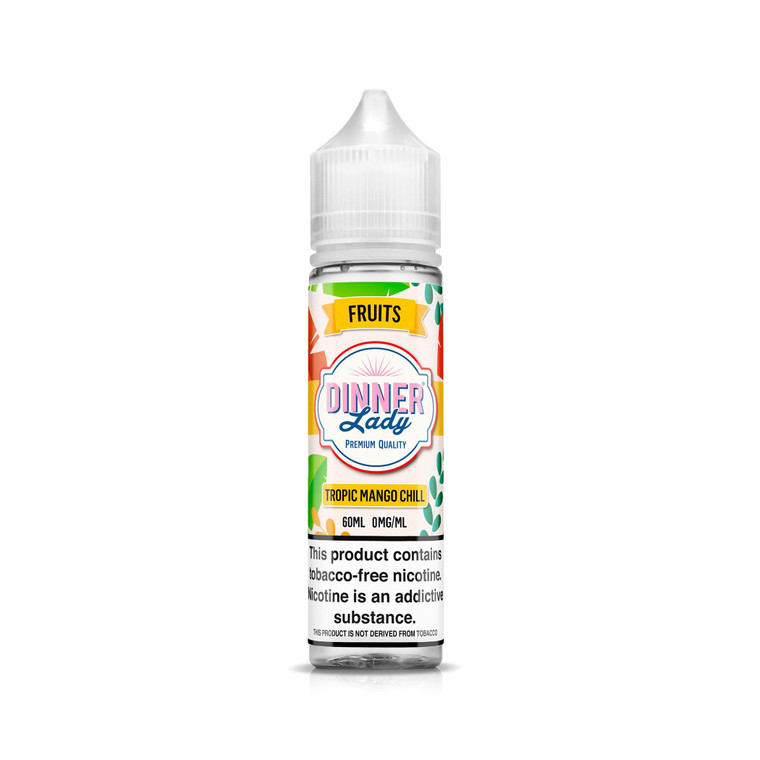 Tropic Mango Chill by Dinner Lady Tobacco-Free Nicotine Series E-Liquid Bottle