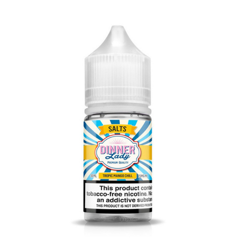 Tropic Mango Chill by Dinner Lady Tobacco-Free Nicotine Salt Series E-Liquid Bottle