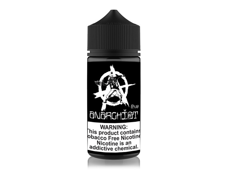 Black by Anarchist Tobacco-Free Nicotine Series E-Liquid bottle