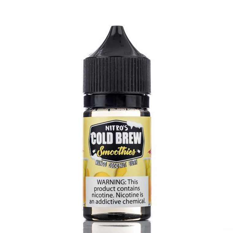 Mango Coconut Surf by Nitro's Cold Brew Salt Series Bottle