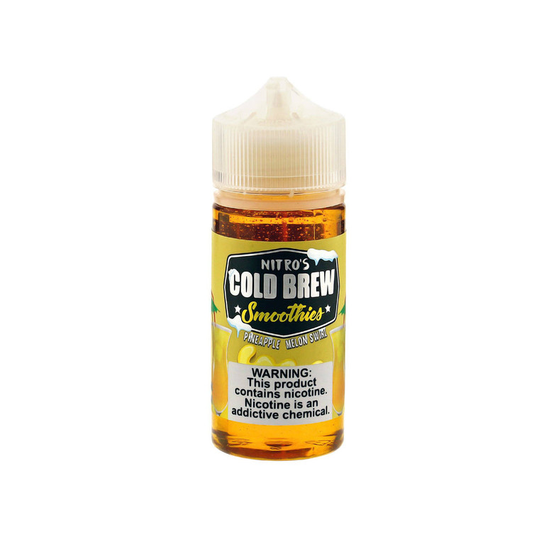 Pineapple Melon Swirl by Nitro's Cold Brew Salt Series Bottle