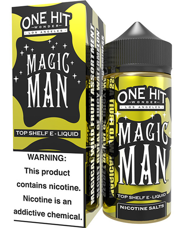 Magic Man by One Hit Wonder TF-Nic 100mL Series with Packaging