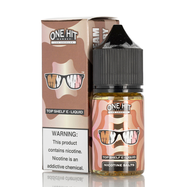My Man by One Hit Wonder TF-Nic 30mL Salt Series with Packaging