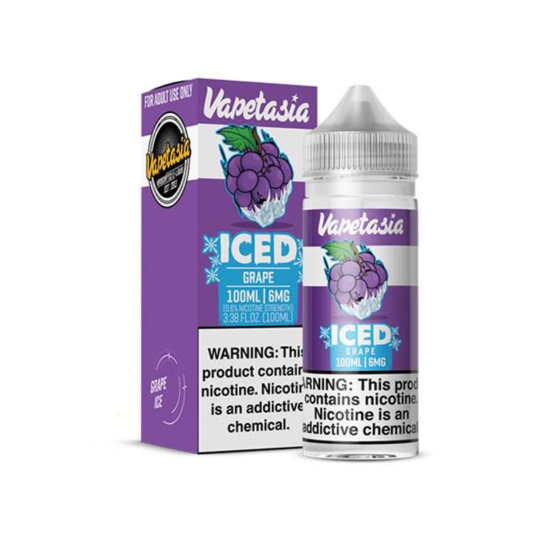 Killer Fruits Iced Grape by Vapetasia E-Liquid with Packaging