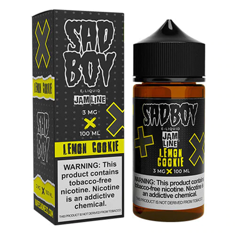 Sadboy 100mL - Lemon Jam Cookie | 100mL with Packaging