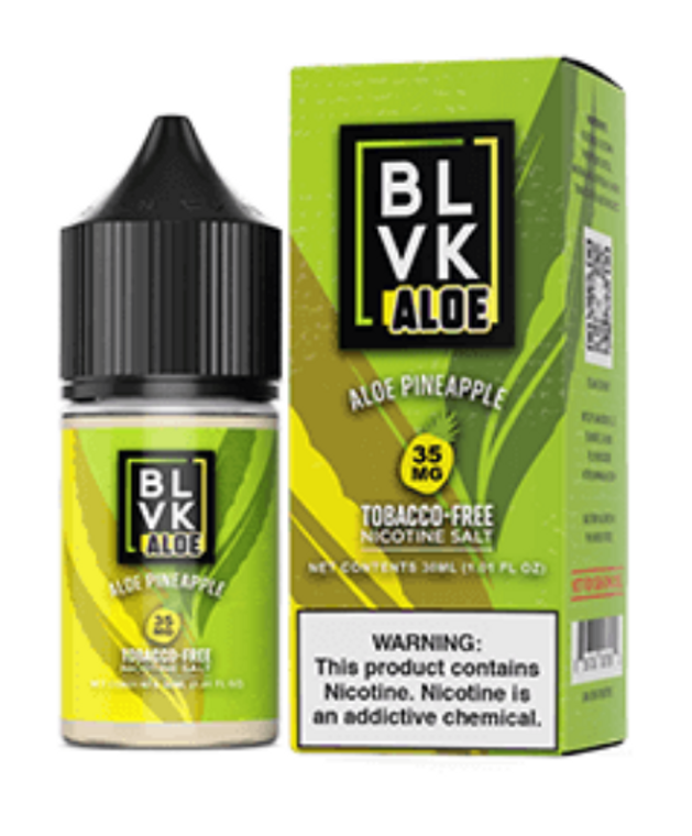 Aloe Pineapple by BLVK ALOE TF-Nic Salt Series 30mL with Packaging