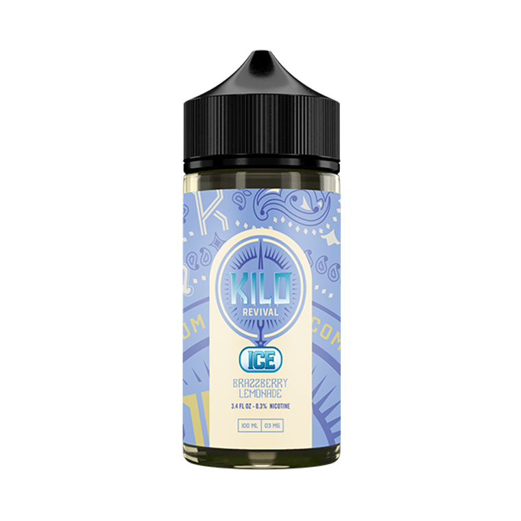 Brazzberry Lemonade Ice by Kilo Revival Tobacco-Free Nicotine Series | 100mL Bottle