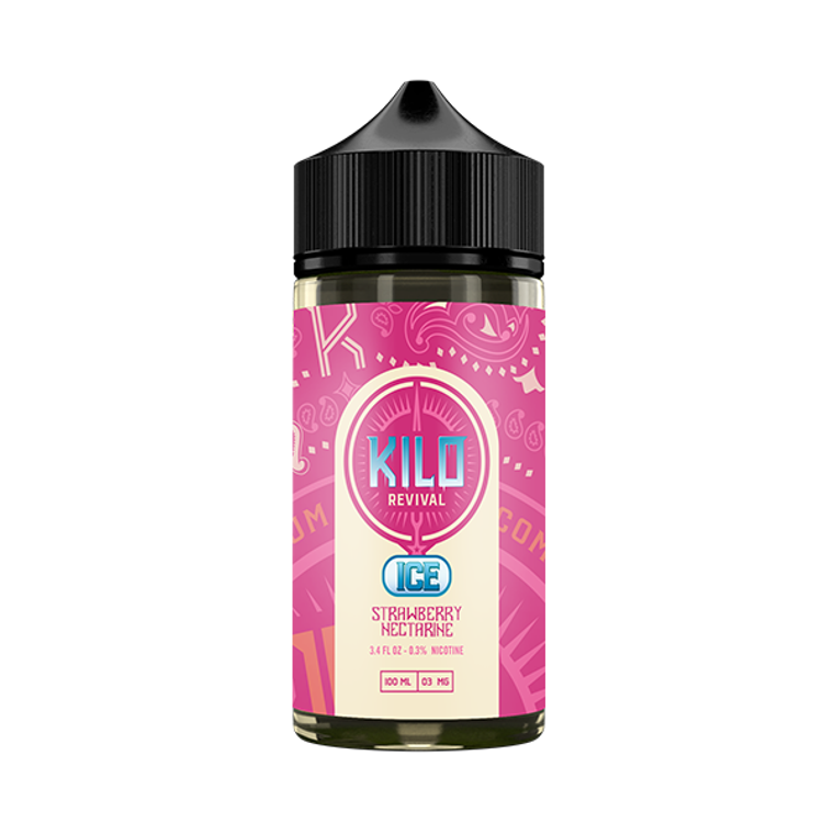 Strawberry Nectarine Ice by Kilo Revival Tobacco-Free Nicotine Series | 100mL Bottle