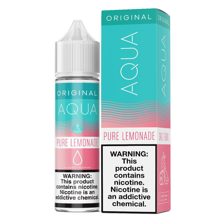 Pure Lemonade Aqua 60mL with Packaging