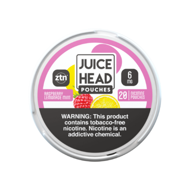 Raspberry Lemonade Mint by Juice Head ZTN Pouches 5-Cans