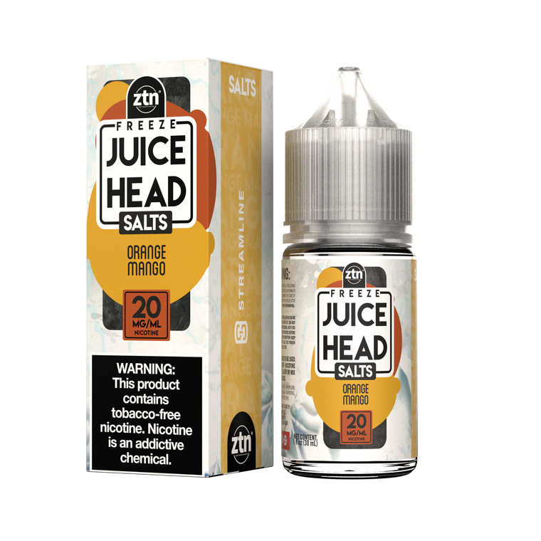 Orange Mango Freeze (ZTN) - Juice Head Salts 30mL with Packaging