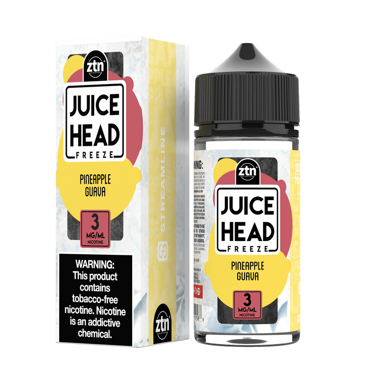 Pineapple Guava Freeze Juice Head SubOhm E-Liquid 100mL with Packaging