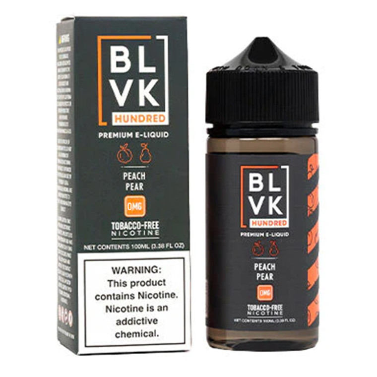 Peach Pear by BLVK TF Nic 100mL  with Packaging