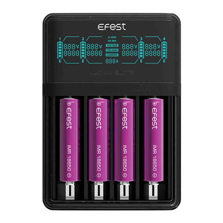 Efest Elite LUC V4 Battery Charger with Battery