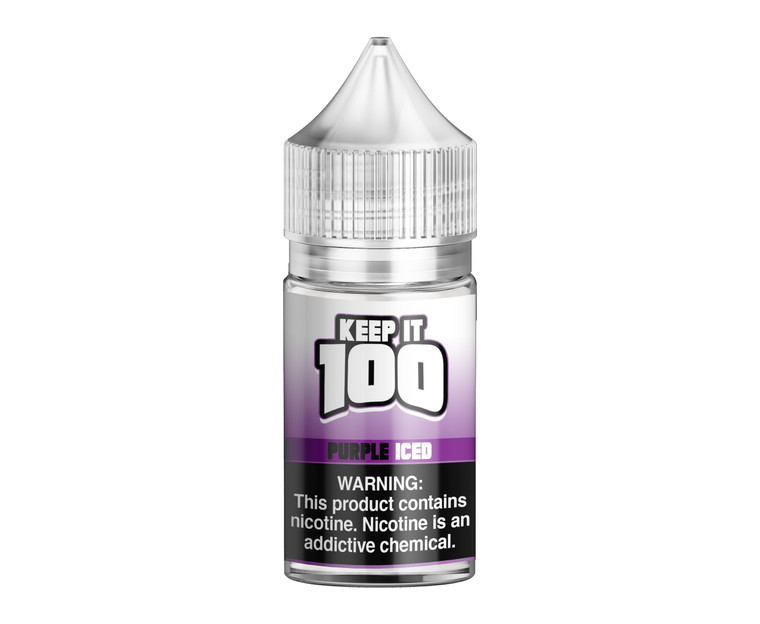 Purple Iced by Keep it 100 TF-Nic Salt Series 30mL Bottle