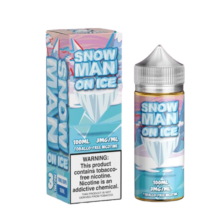 Snow Man On Ice by Juice Man 100mL Series with packaging