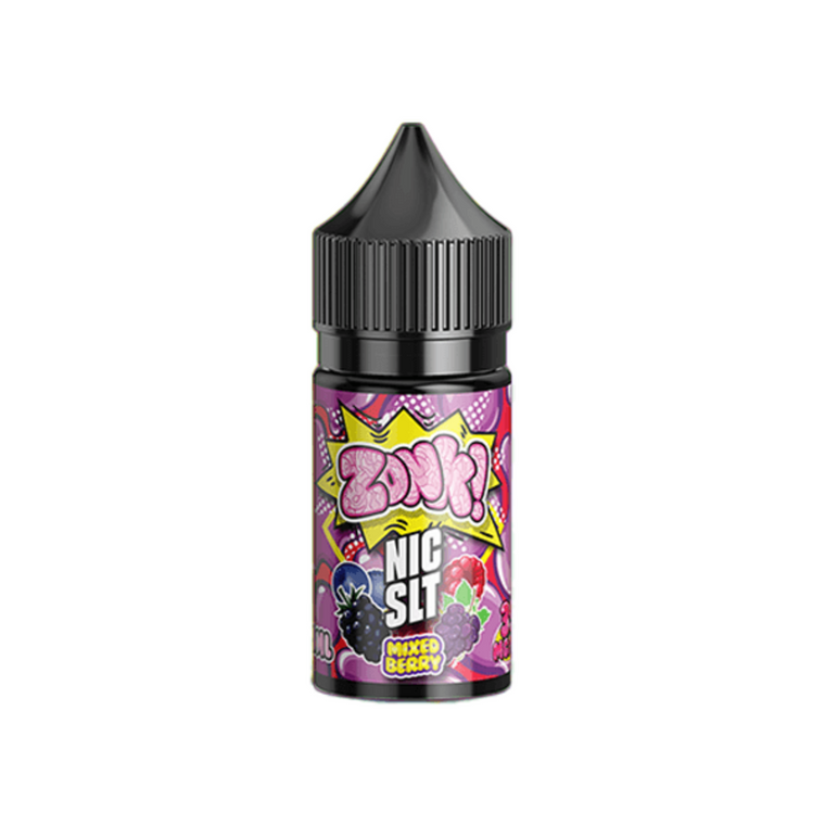 ZoNk! Mixed Berry by Juice Man Salts 30mL bottle