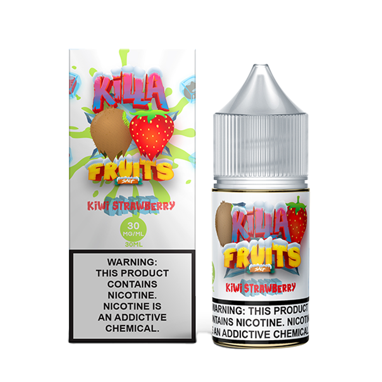 Strawberry Kiwi Ice by Killa Fruits Salts Series 30mL with packaging