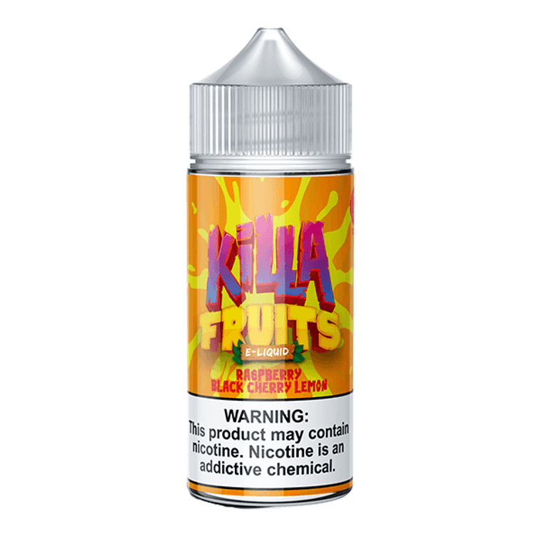 Raspberry Black Cherry Lemon by Killa Fruits Series 100mL bottle